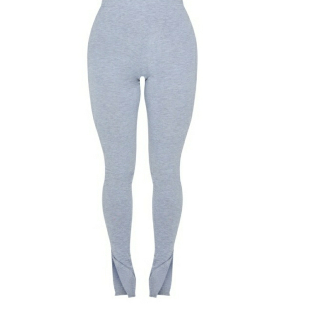 💋 jersey leggings with split hem - Picture 2 of 4